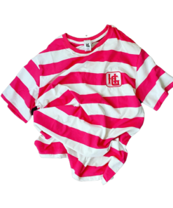 H.G Stripped T.Shirt Pink