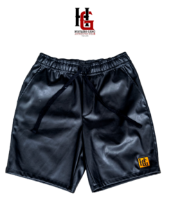 HG black mamba Leather Shorts