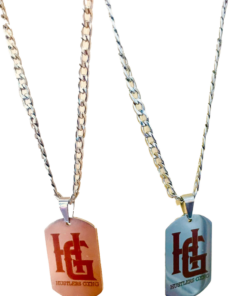 H.G Sterling Silver necklace 925 16mm wide