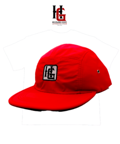 5 Panel Cap- Devils Red