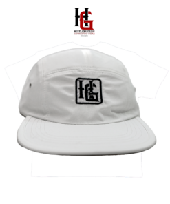 5 Panel Cap- Star White